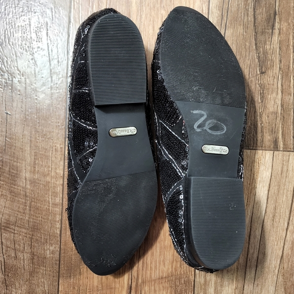 G.H. Bass & Co Geneva I Women Slip On Loafers Size 8.5 Black Sequins        c - Picture 6 of 6